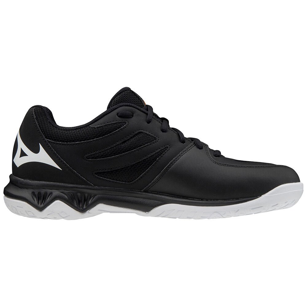 Womens Mizuno Thunder Blade 2 Volleyball Shoes Black/White Philippines (ULHPRO695)